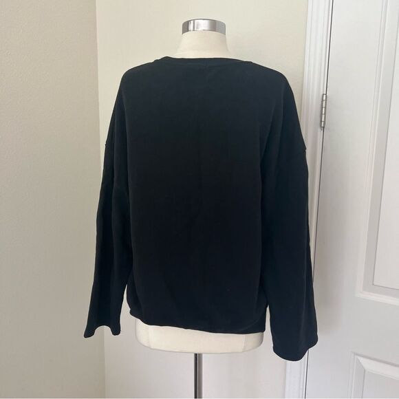 Good American Black Crewneck 3 - Picture 3 of 6